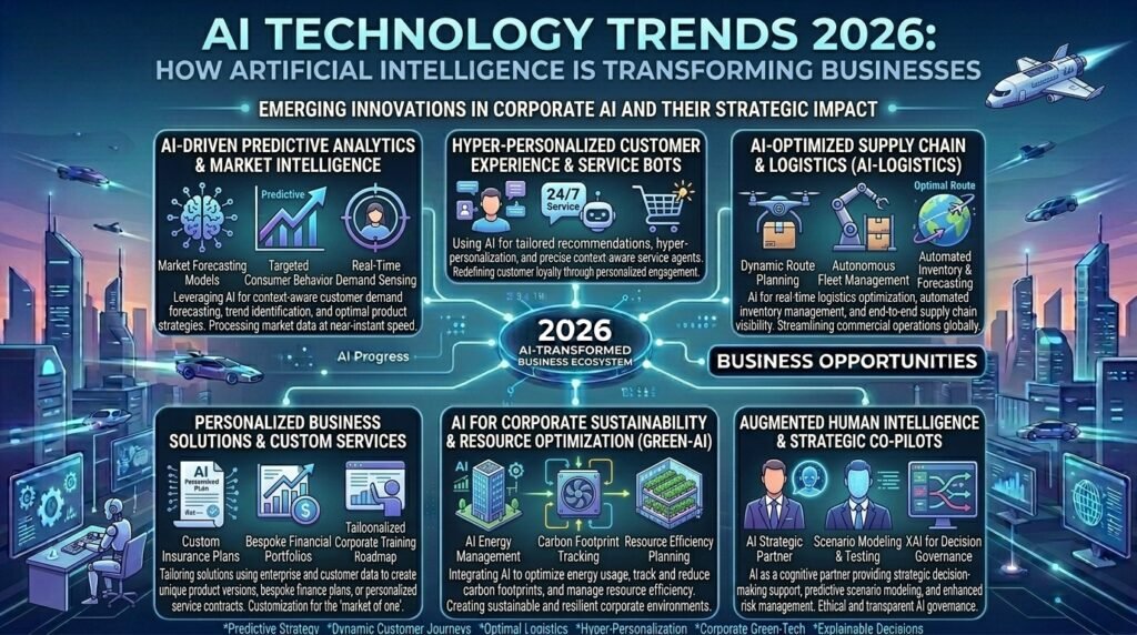 AI Technology Trends 2026: How Artificial Intelligence Is Transforming Businesses