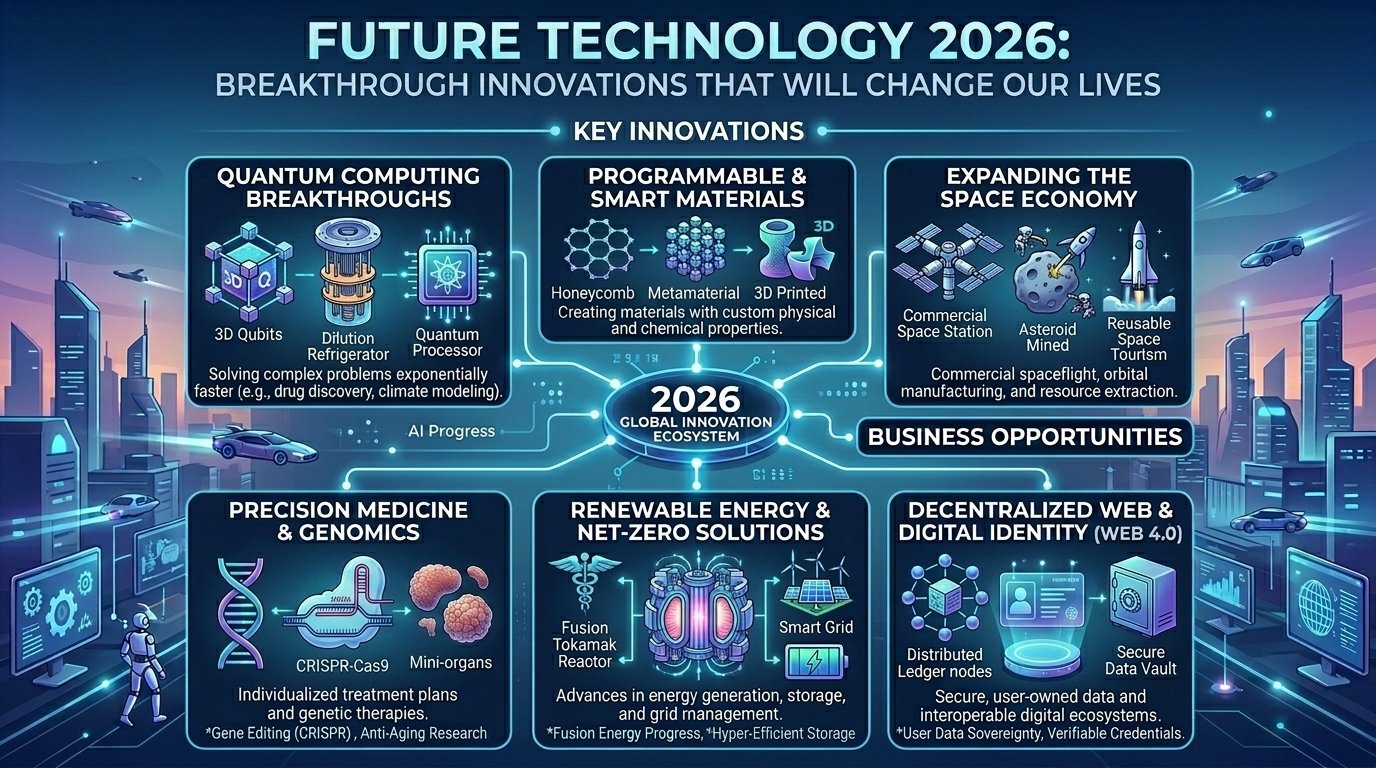 Future Technology 2026: Breakthrough Innovations That Will Change Our Lives