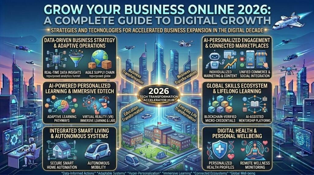 How Emerging Technologies in 2026 Will Transform Business, Education, and Everyday Life