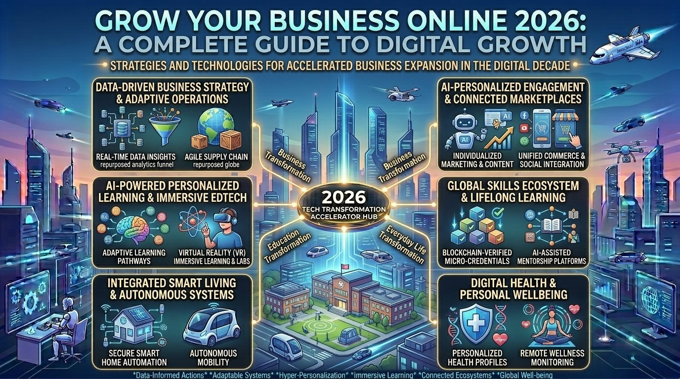 How Emerging Technologies in 2026 Will Transform Business, Education, and Everyday Life