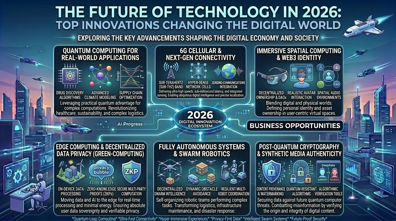 The Future of Technology in 2026: Top Innovations Changing the Digital World