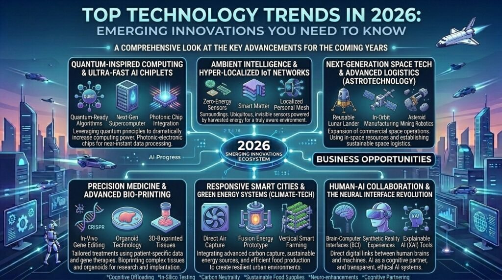 Top Technology Trends in 2026: Emerging Innovations You Need to Know